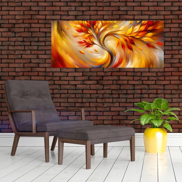 Slika - Jesensko stablo (120x50 cm)