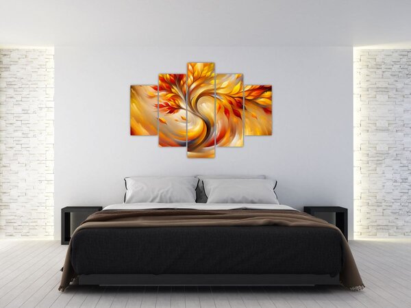 Slika - Jesensko stablo (150x105 cm)