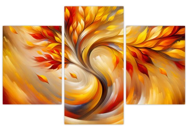 Slika - Jesensko stablo (90x60 cm)