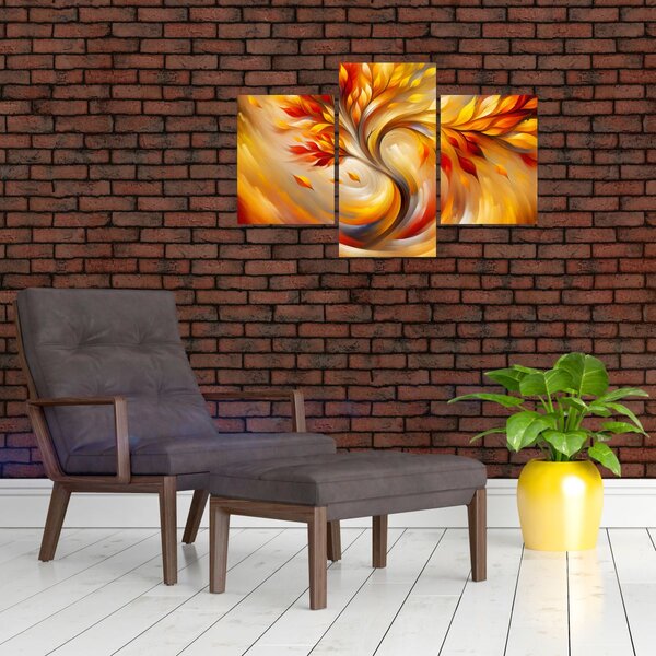 Slika - Jesensko stablo (90x60 cm)