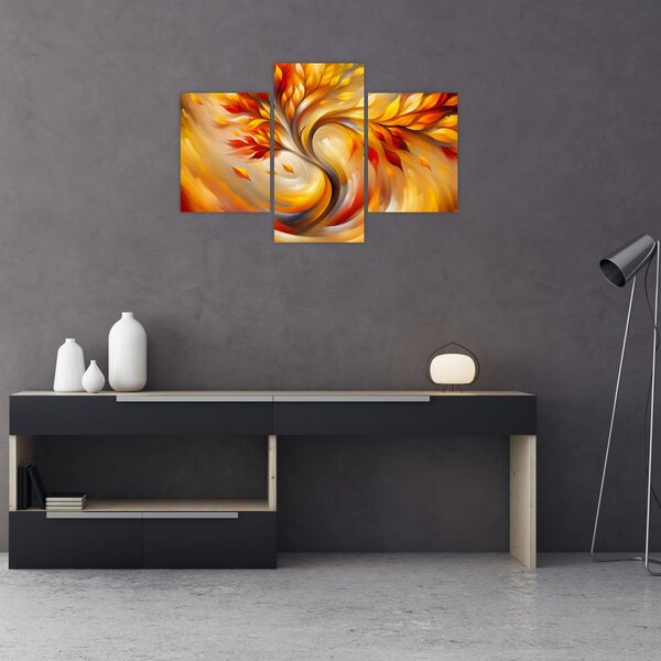 Slika - Jesensko stablo (90x60 cm)