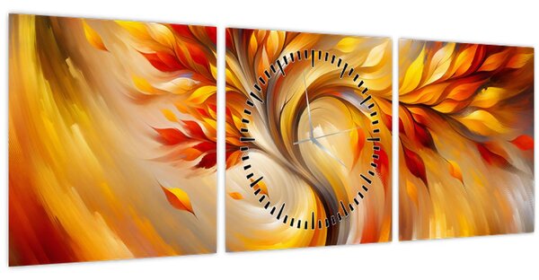 Slika - Jesensko stablo (sa satom) (90x30 cm)