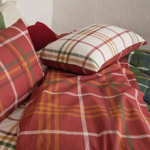 Posteljina Aspen set s navlakom - Plava, 260x200/2x60x80 cm