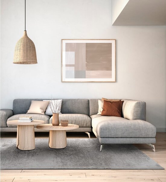 Sivi vuneni tepih 133x190 cm Tizo – Agnella