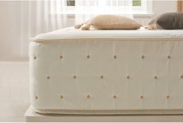 Tvrd/srednje tvrd obostrani madrac od pjene 200x200 cm Premium Cashmere – Moonia