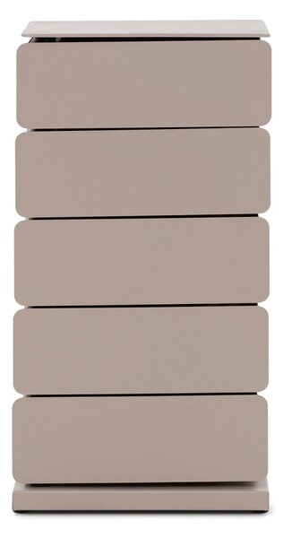 Smeđe-siva metalna komoda 37x72x26 cm Joey – Spinder Design