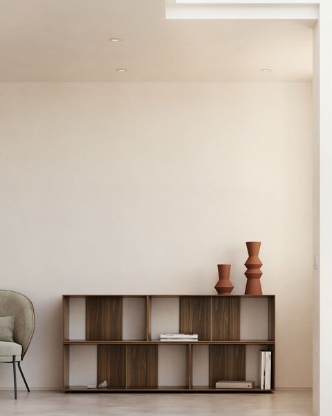 Modularni sustav polica 4 kom u dekoru hrasta u prirodnoj boji 168x76 cm Litto – Kave Home