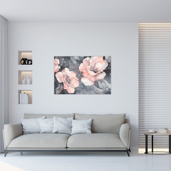 Slika - Skica cvjetova (90x60 cm)