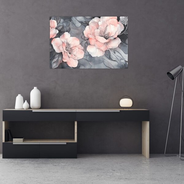 Slika - Skica cvjetova (90x60 cm)