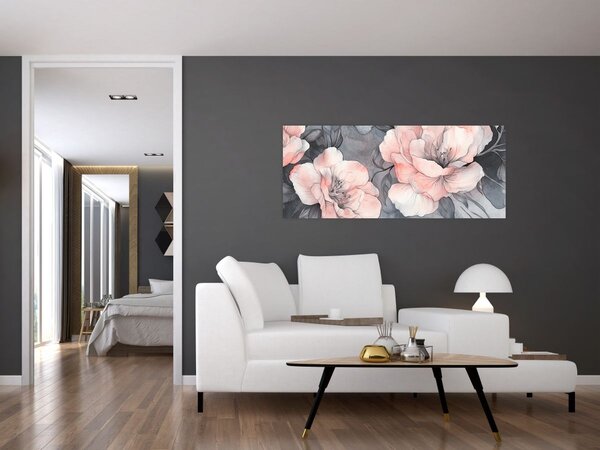 Slika - Skica cvjetova (120x50 cm)