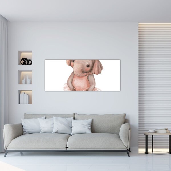 Slika - Akvarelna životinja N⁰5 (120x50 cm)