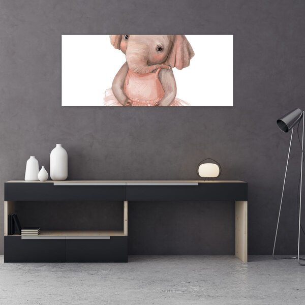 Slika - Akvarelna životinja N⁰5 (120x50 cm)