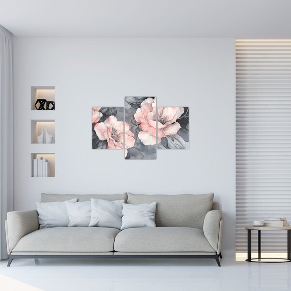 Slika - Skica cvjetova (90x60 cm)