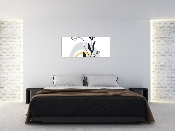 Slika - Cvijeće u vazi N⁰1 (120x50 cm)