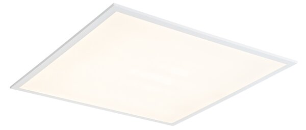 Ugradbena LED ploča bijela kvadratna uklj. LED 3000K - 6500K s dip prekidačem - Seagal