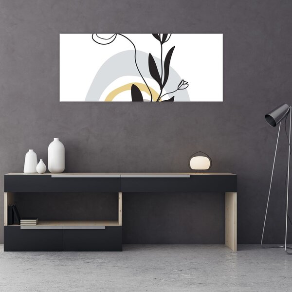Slika - Cvijeće u vazi N⁰1 (120x50 cm)