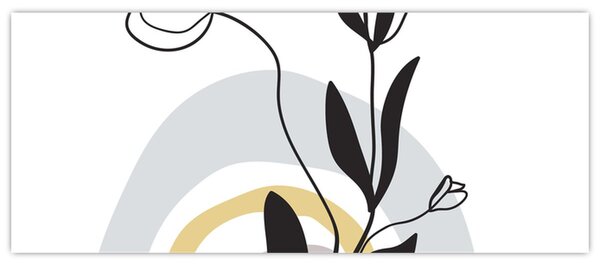 Slika - Cvijeće u vazi N⁰1 (120x50 cm)