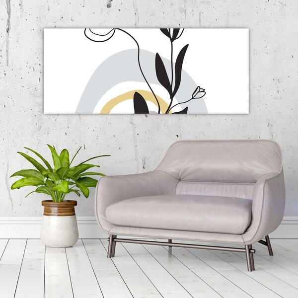 Slika - Cvijeće u vazi N⁰1 (120x50 cm)