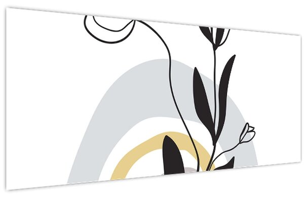 Slika - Cvijeće u vazi N⁰1 (120x50 cm)