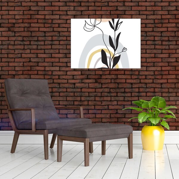 Slika - Cvijeće u vazi N⁰1 (70x50 cm)