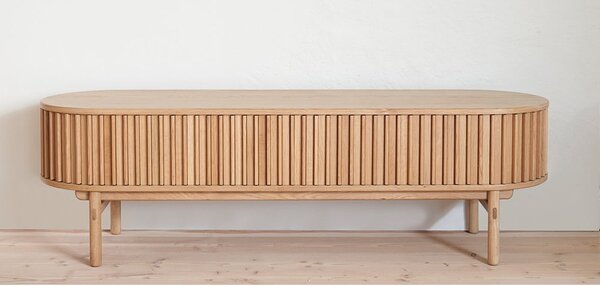 TV komoda u dekoru hrasta 160x48 cm Carno - Unique Furniture