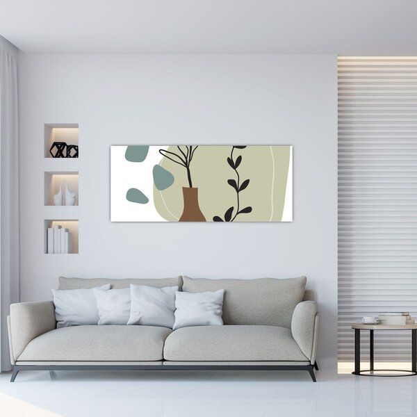 Slika - Cvijeće u vazi N⁰2 (120x50 cm)