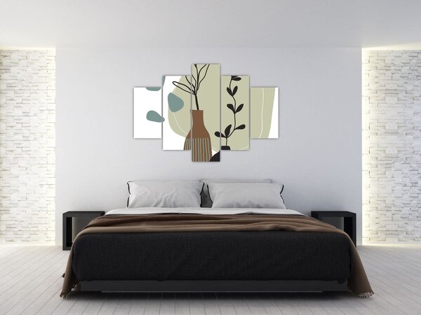 Slika - Cvijeće u vazi N⁰2 (150x105 cm)