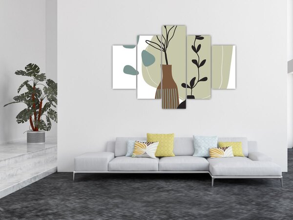 Slika - Cvijeće u vazi N⁰2 (150x105 cm)