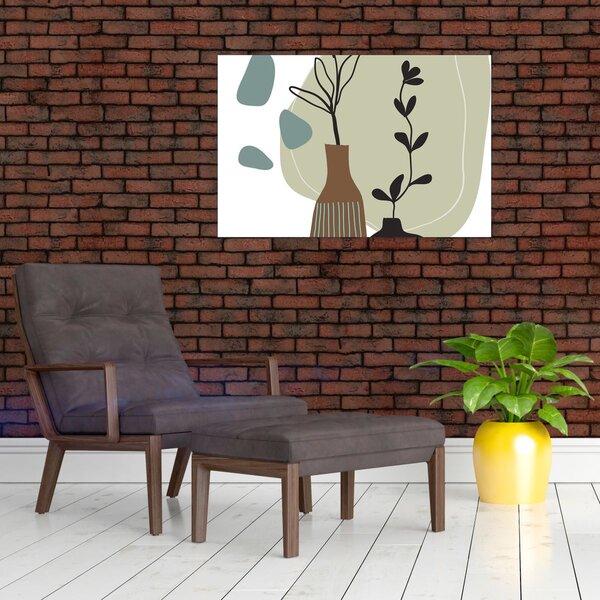 Slika - Cvijeće u vazi N⁰2 (90x60 cm)