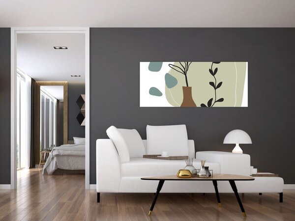 Slika - Cvijeće u vazi N⁰2 (120x50 cm)