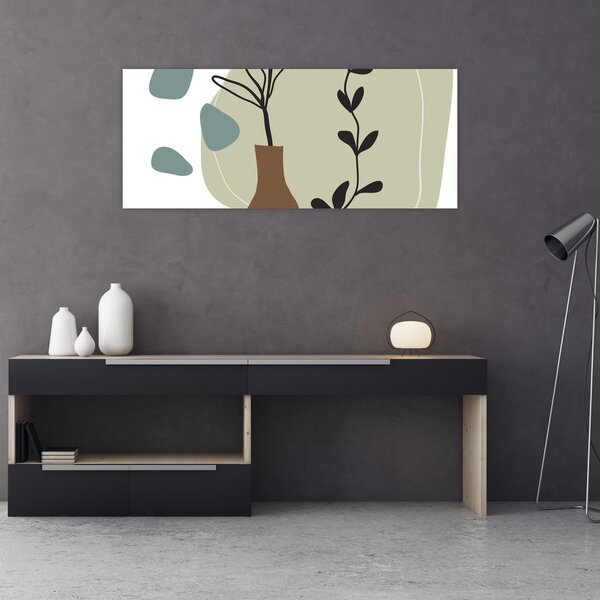 Slika - Cvijeće u vazi N⁰2 (120x50 cm)