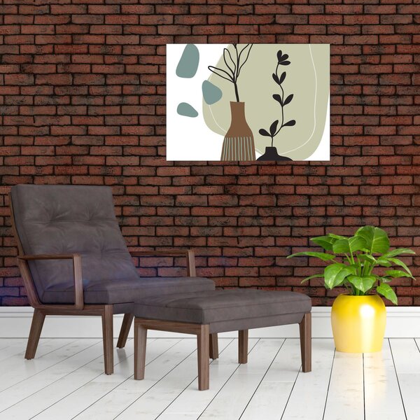Slika - Cvijeće u vazi N⁰2 (70x50 cm)