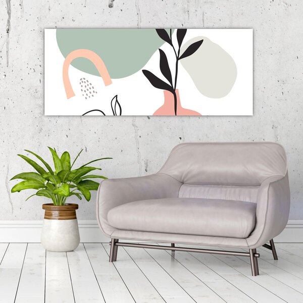 Slika - Cvijeće u vazi N⁰3 (120x50 cm)
