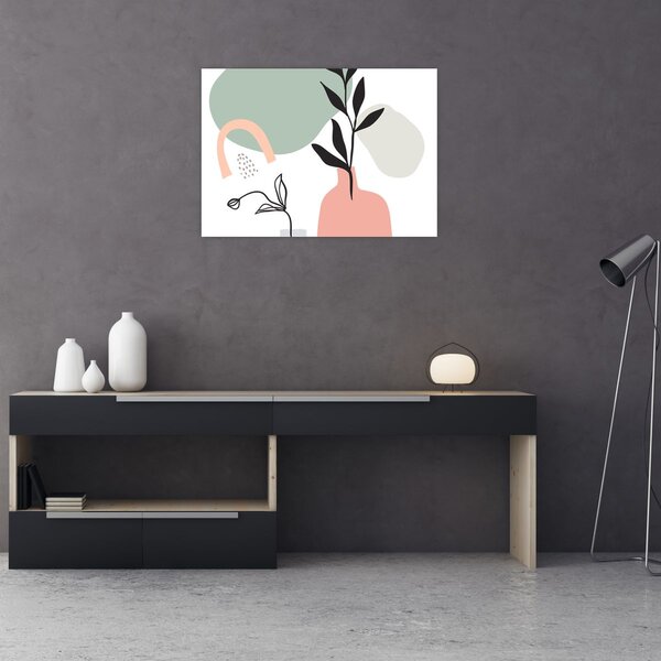 Slika - Cvijeće u vazi N⁰3 (70x50 cm)