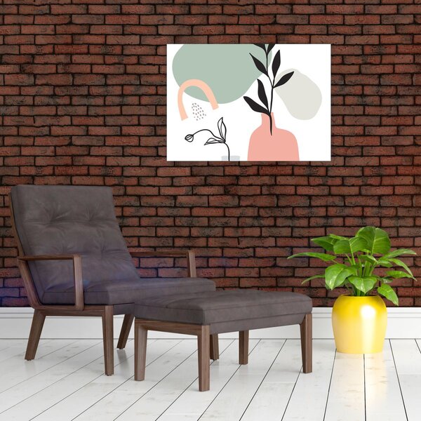 Slika - Cvijeće u vazi N⁰3 (70x50 cm)