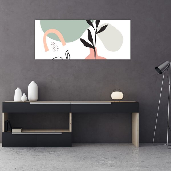 Slika - Cvijeće u vazi N⁰3 (120x50 cm)
