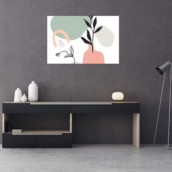 Slika - Cvijeće u vazi N⁰3 (90x60 cm)