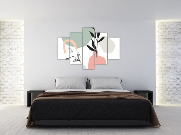 Slika - Cvijeće u vazi N⁰3 (150x105 cm)