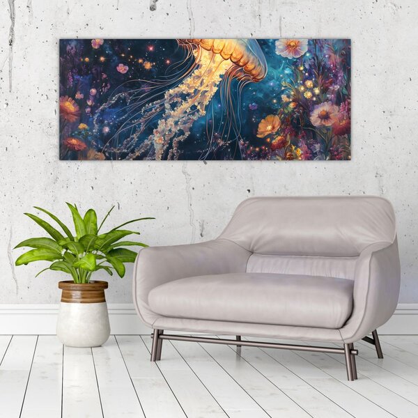 Slika - Čarobna meduza (120x50 cm)