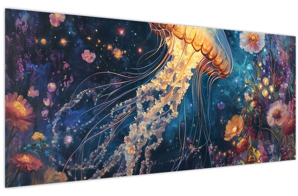 Slika - Čarobna meduza (120x50 cm)