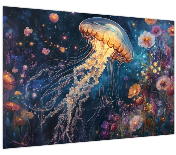 Slika - Čarobna meduza (90x60 cm)
