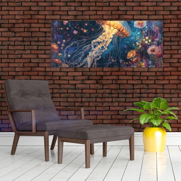 Slika - Čarobna meduza (120x50 cm)