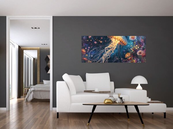 Slika - Čarobna meduza (120x50 cm)
