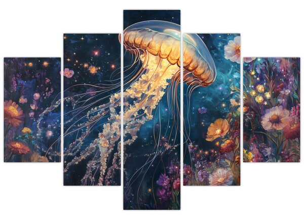Slika - Čarobna meduza (150x105 cm)