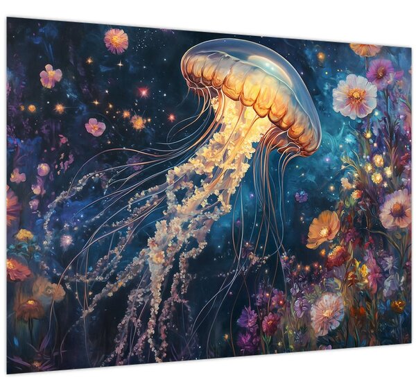 Slika - Čarobna meduza (70x50 cm)