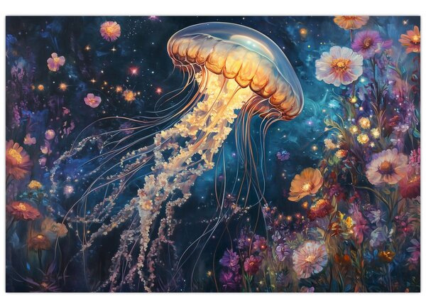 Slika - Čarobna meduza (90x60 cm)