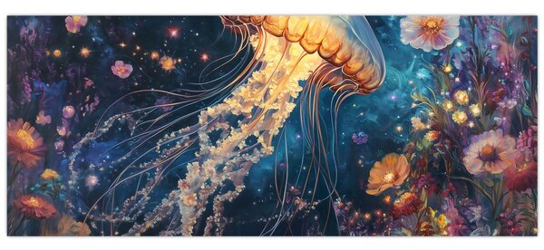 Slika - Čarobna meduza (120x50 cm)