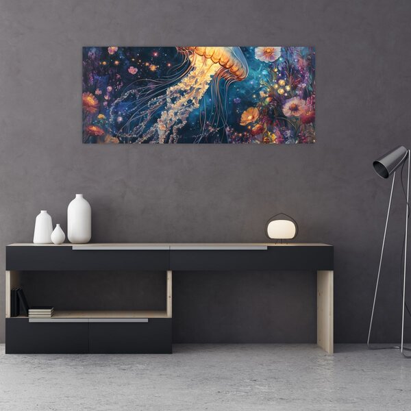 Slika - Čarobna meduza (120x50 cm)