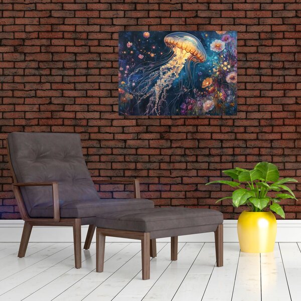 Slika - Čarobna meduza (70x50 cm)