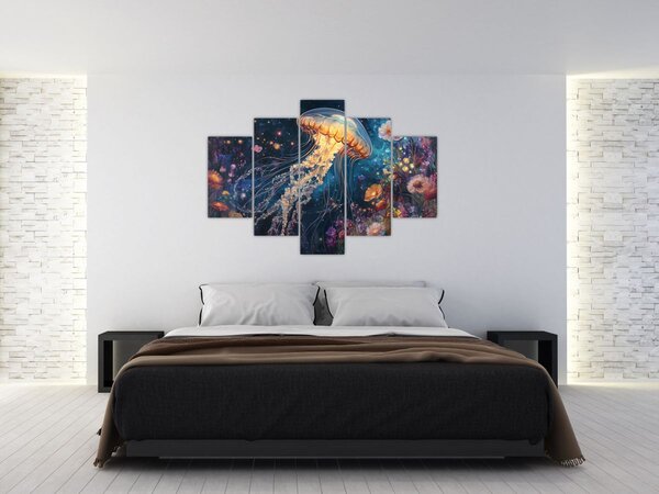 Slika - Čarobna meduza (150x105 cm)